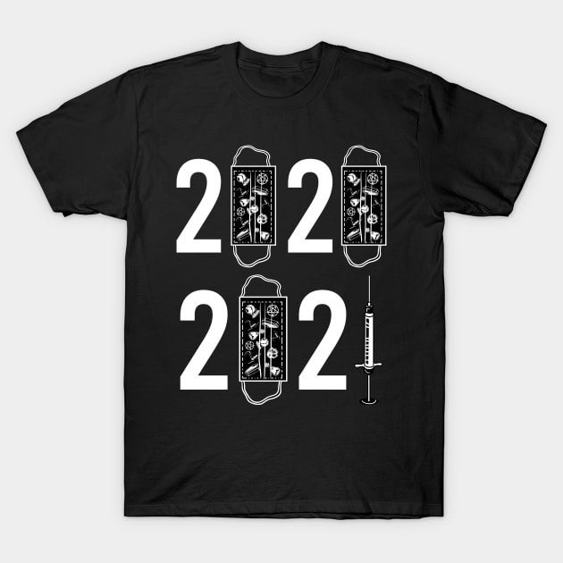 2020 Vs. 2021 T-Shirt by Hiro Fiction